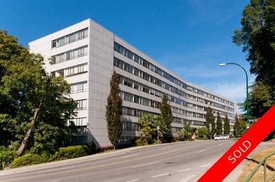 South Granville/Fairview Condo for sale: Hycroft Towers 1 bedroom 580 sq.ft. (Listed 2013-05-03)