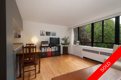 South Granville/Fairview Condo for sale: Hycroft Towers 1 bedroom 580 sq.ft. (Listed 2014-06-10)